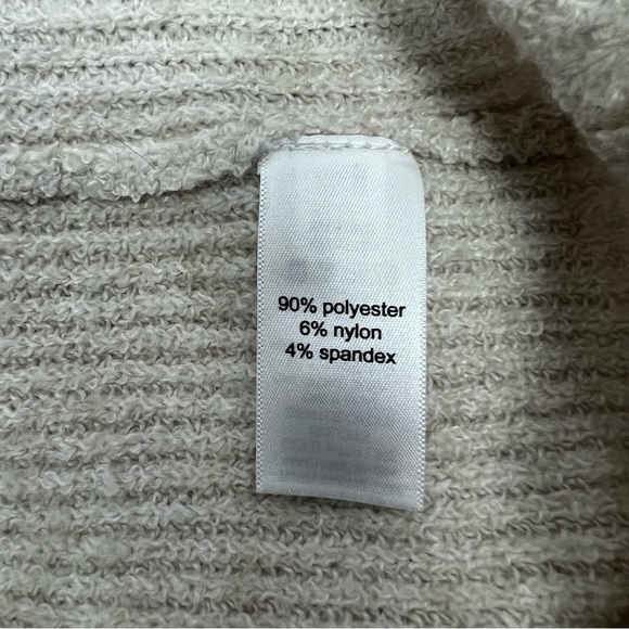 MAURICES Women’s Pullover 1/4 Zip Sweater Sz Small Ivory Color Stretch LS - Picture 8 of 12